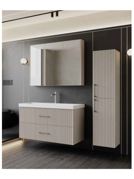 Комплект мебели для ванной комнаты LİANA 100